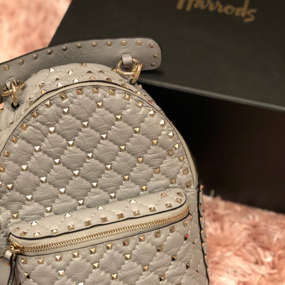 Valentino Rockstud Medium Backpack 100% Authentic